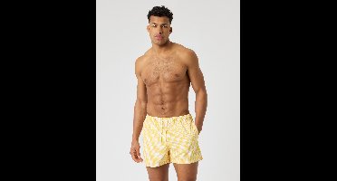 Bjorn Borg Zwemshort Houndstooth geel